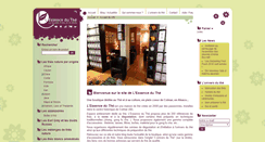 Desktop Screenshot of essence-the.com